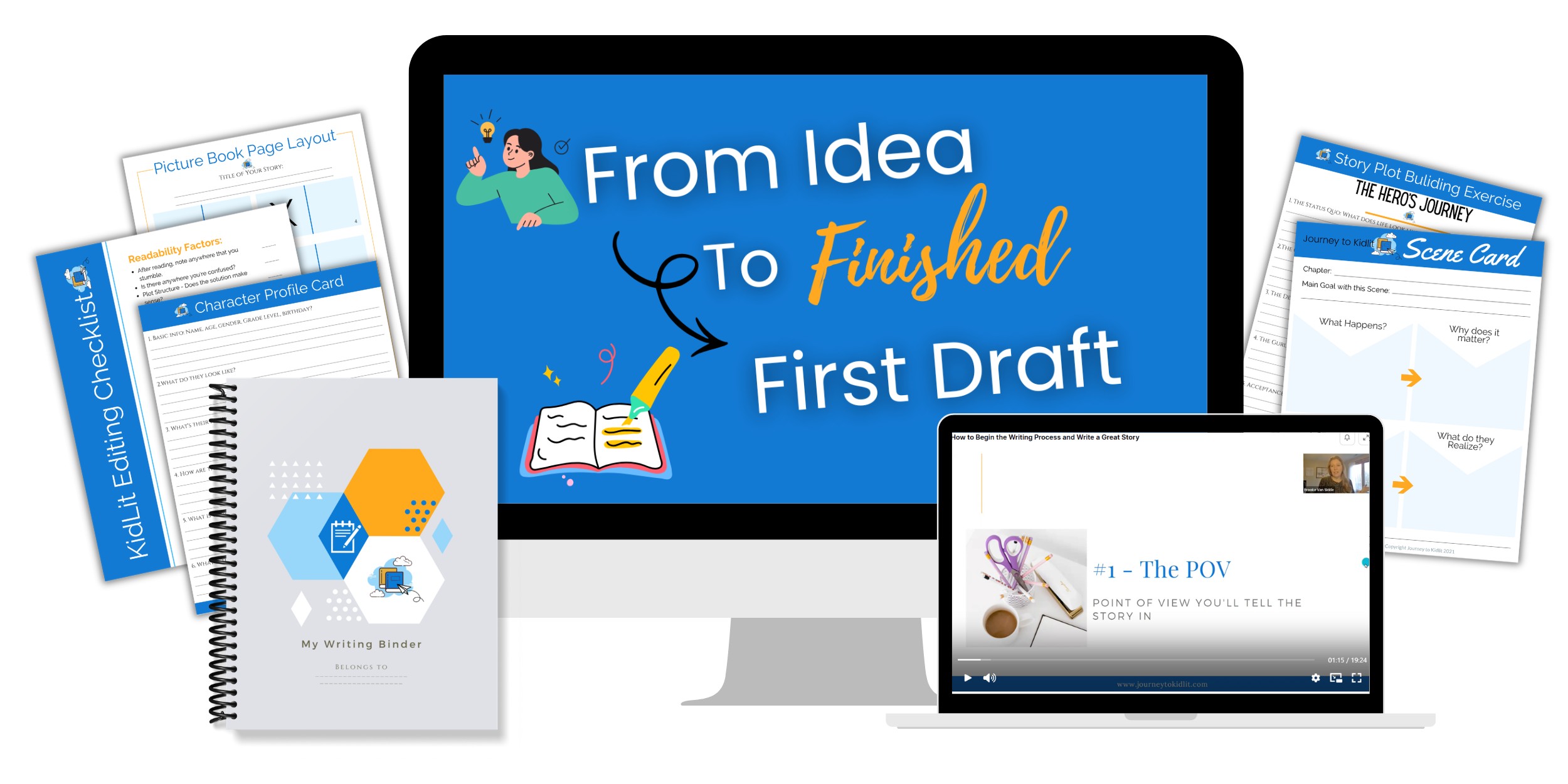From Idea to Finished First Draft | How to Write a Children's Book