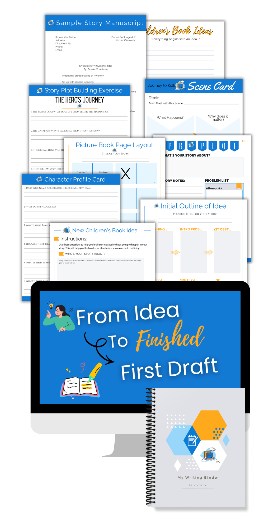 From Idea to Finished First Draft | How to Write a Children's Book