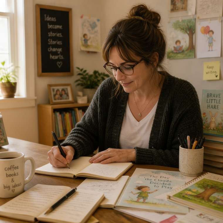 From Idea to Finished First Draft | How to Write a Children's Book